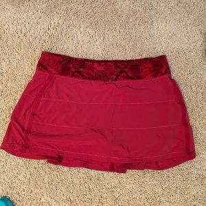 Lululemon Pace Rival Skirt 12